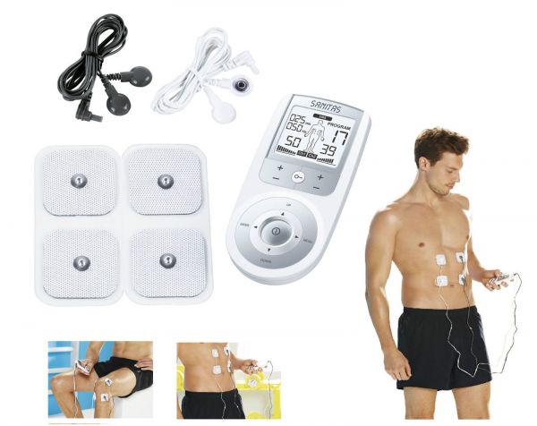 Sanitas Sem 44 Digital Elektro Massage EMS TENS Stimulationsgerät Tensgerät