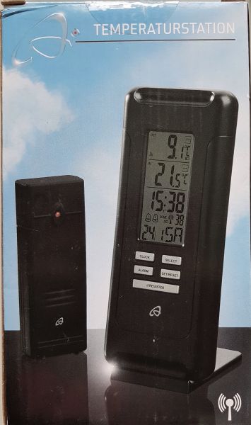 Thermometer digital LCD Temperatur Station Digitalthermometer Funksensor*
